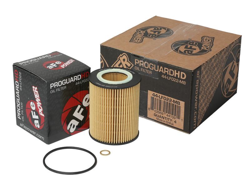 aFe Pro GUARD D2 Oil Filter 96-06 BMW Gas Cars L6 (4 Pack) - GTR Auto