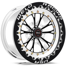 Load image into Gallery viewer, Weld Vitesse 15x8 / 5x4.75 BP / 3.5in. BS Black Wheel - Black Single Beadlock MT - GTR Auto