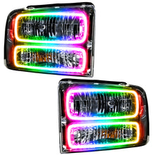 Load image into Gallery viewer, Oracle 05-07 Ford F-250/350 SMD HL - Chrome - ColorSHIFT w/o Controller