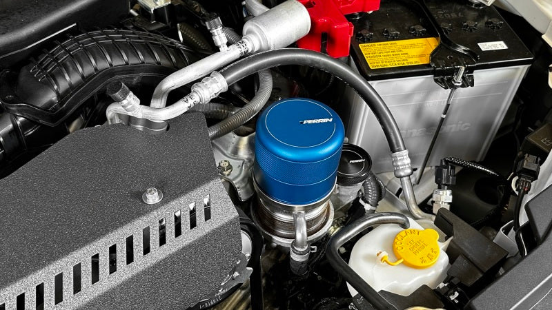PERRIN 15-25 Subaru WRX & 13-26 BRZ/FR-S/86/GR86 Oil Filter Cover - Blue - GTR Auto