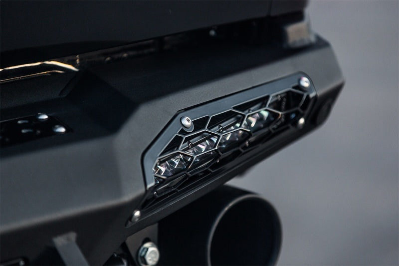 Addictive Desert Designs 17-18 Ford F-150 Raptor HoneyBadger Rear Bumper w/ 10in SR LED Mounts - GTR Auto