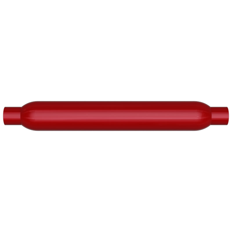 MagnaFlow Muffler Red Pack Series Glasspack 3.5in Rd 22in Body Length 2in/2in Inlet/Outlet - GTR Auto
