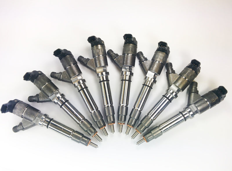 DDP 06-07 Chevrolet Duramax 6.6L LBZ Reman Injector Set - 100hp (45% Over)