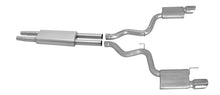 Load image into Gallery viewer, Gibson 15-17 Ford Mustang V6 3.7L 2.5in Cat-Back Dual Exhaust - Stainless - GTR Auto