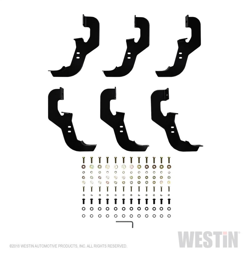 Westin 2019 Chevrolet Silverado/Sierra 1500 Crew Cab Non LD PRO TRAXX 5 Oval Nerf Step Bars - SS - GTR Auto
