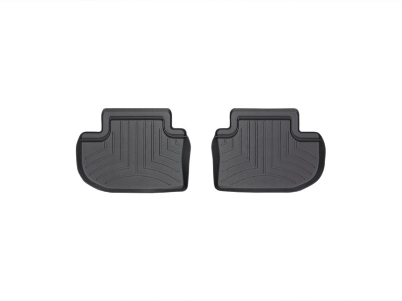 WeatherTech 12+ BMW 6-Series Rear FloorLiner - Black - GTR Auto