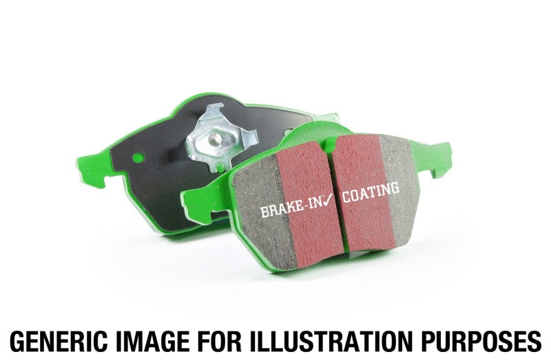 EBC 93-97 Aston Martin DB7 3.2 Supercharged Greenstuff Rear Brake Pads DP2690/2