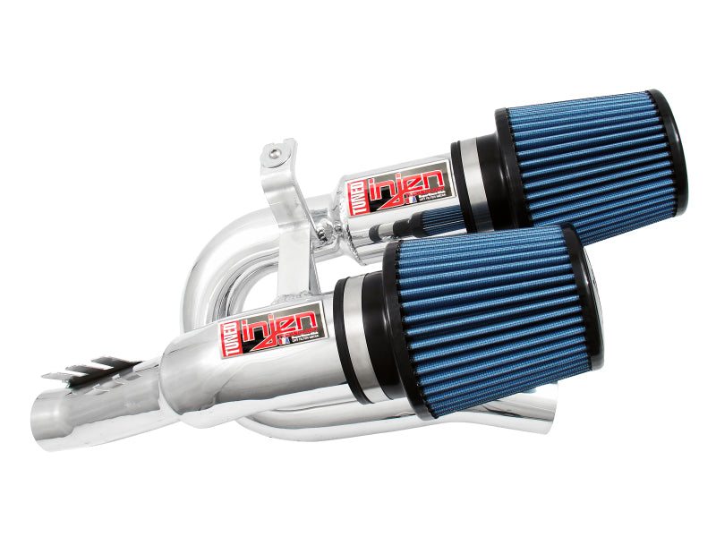 Injen 07-09 335i E92 / 08-09 135i E82 3.0L L6 Twin intake Polished Short Ram Intake - GTR Auto