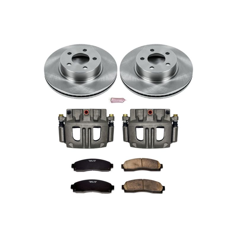 Power Stop 03-05 Ford Explorer Sport Trac Front Autospecialty Brake Kit w/Calipers - GTR Auto