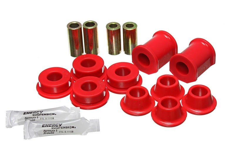 Energy Suspension 8/73-79 VW Super Beetle (Stamped) Red Front Control Arm Bushing Set - GTR Auto