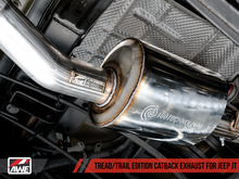 Load image into Gallery viewer, AWE Tuning 20-21 Jeep Gladiator JT 3.6L Trail Edition Cat-Back Exhaust - GTR Auto
