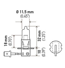 Load image into Gallery viewer, Hella Bulb H3 12V 55W Pk22S T325 Heavy Duty - GTR Auto