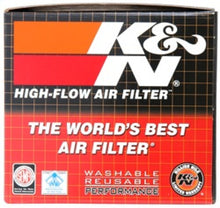 Load image into Gallery viewer, K&amp;N Filter Universal Rubber Filter 2 1/4 inch Flange 3 1/2 inch OD 4 inch Height RU-0600