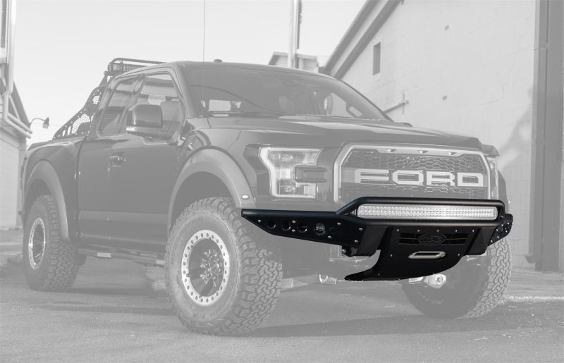 Addictive Desert Designs 17-18 Ford F-150 Raptor Stealth R Front Bumper w/ Winch Mount - GTR Auto