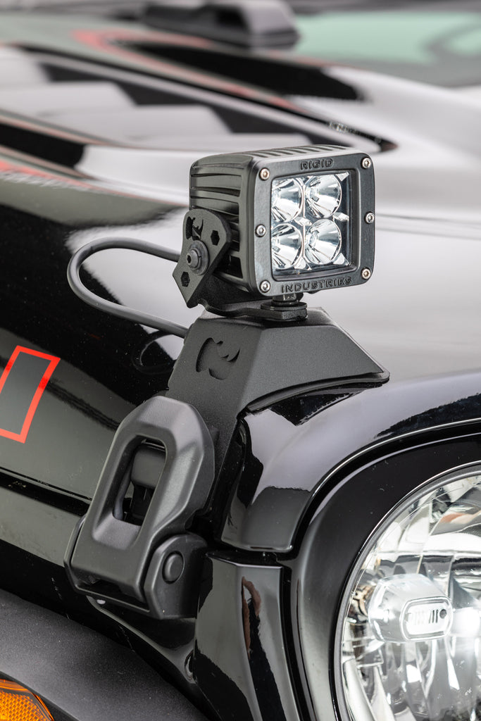 Go Rhino 18-20 Jeep Wrangler JL/JLU/Gladiator JT Light Mount - 3in Cube - GTR Auto