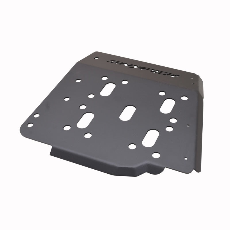 Westin/Snyper 07-17 Jeep Wrangler Transfer Case Skid Plate - Textured Black - GTR Auto