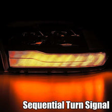 Load image into Gallery viewer, AlphaRex 09-18 Dodge Ram 1500 PRO-Series Projector Headlights Plank Style Alpha Blk w/Seq Signal/DRL - GTR Auto