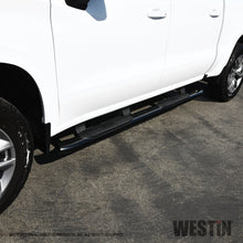 Load image into Gallery viewer, Westin 2019 Chevrolet Silverado/Sierra 1500 Crew Cab Non LD PRO TRAXX 5 Oval Nerf Step Bars - Black - GTR Auto