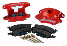 Load image into Gallery viewer, Wilwood D52 Front Caliper Kit - Red 2.00 / 2.00in Piston 1.04in Rotor - GTR Auto