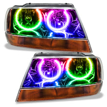 Load image into Gallery viewer, Oracle 99-04 Jeep Grand Cherokee SMD HL - Black - ColorSHIFT w/o Controller