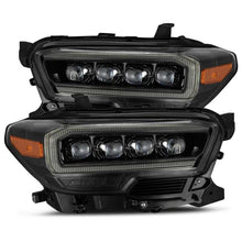 Load image into Gallery viewer, AlphaRex 16-20 Toyota Tacoma NOVA LED Projector Headlight Plank Style Alpha Black w/Activation Light - GTR Auto