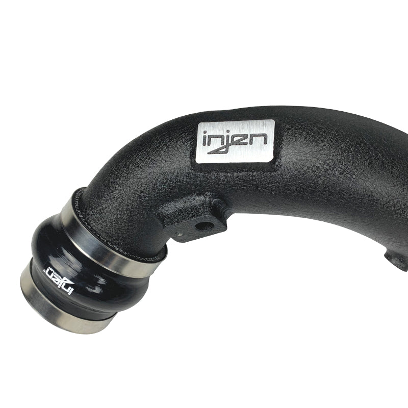 Injen 18-19 Audi S4/S5 (B9) V6 3.0L Turbo Wrinkle Black Intercooler Piping - GTR Auto
