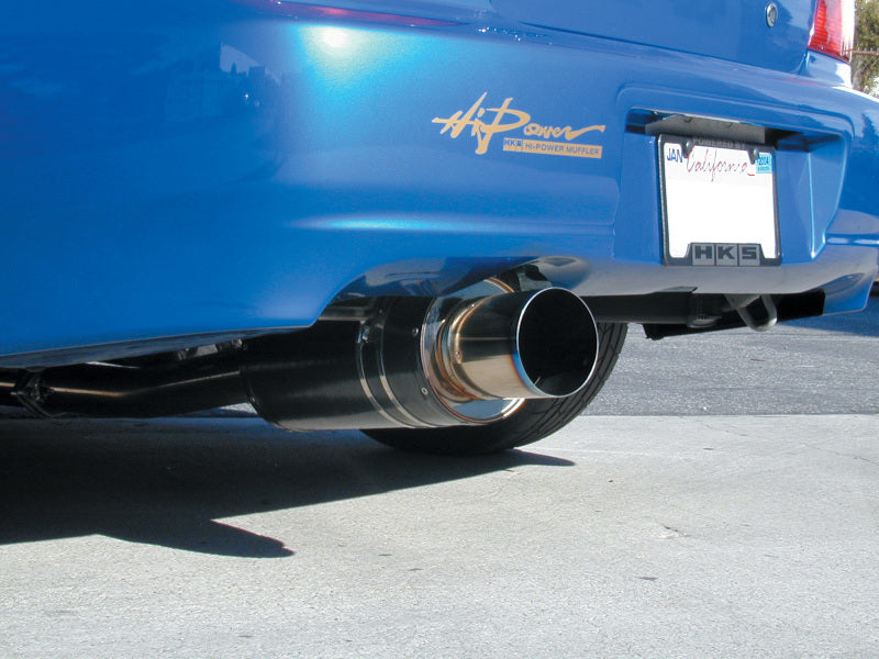 HKS 02-07 WRX / 04-07 STi Carbon Ti Exhaust - GTR Auto