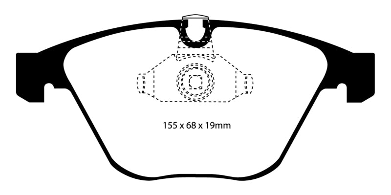 EBC 08-10 BMW M3 4.0 (E90) Bluestuff Front Brake Pads - GTR Auto