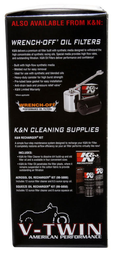 K&N Harley-Davidson EVO 1990-1999 Air Filter