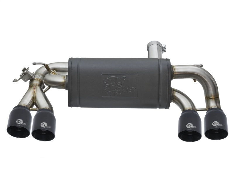 aFe MACHForce XP 3in - 2 1/2in Axle Back 304SS Exhaust w/ Black Tips 16-17 BMW M2 (f87) - GTR Auto