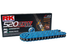 Load image into Gallery viewer, RK Chain BB520ZXW-100FT XW-Ring - Blue