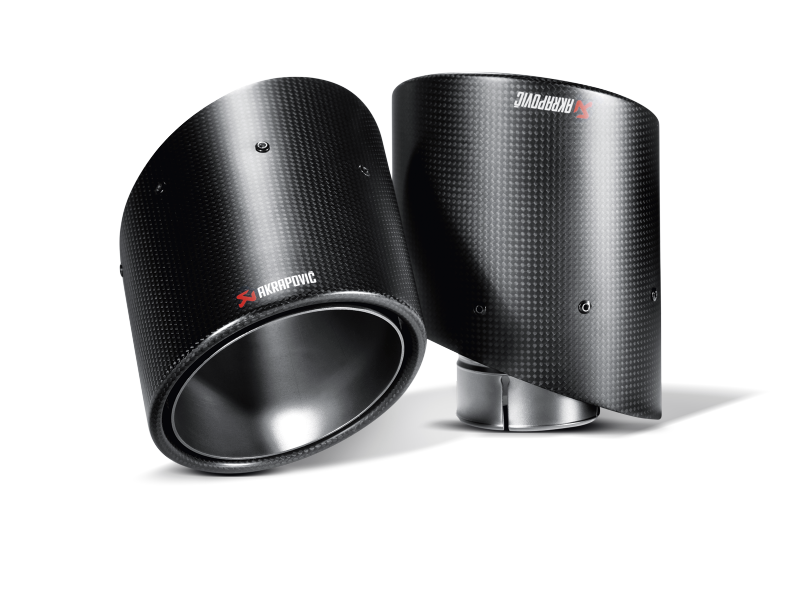 Akrapovic 08-14 Mitsubishi Lancer Evolution Tail Pipe Set (Carbon) - GTR Auto