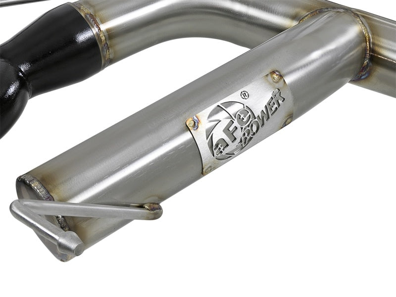 aFe MACHForce XP 08-13 BMW 135i L6-2.0L N54/N55 3in. 304 SS Axle-Back Exhaust w/Black Tips - GTR Auto