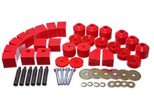Load image into Gallery viewer, Energy Suspension 86-95 Suzuki Samurai Red 1in Lift Body Mount Set - GTR Auto