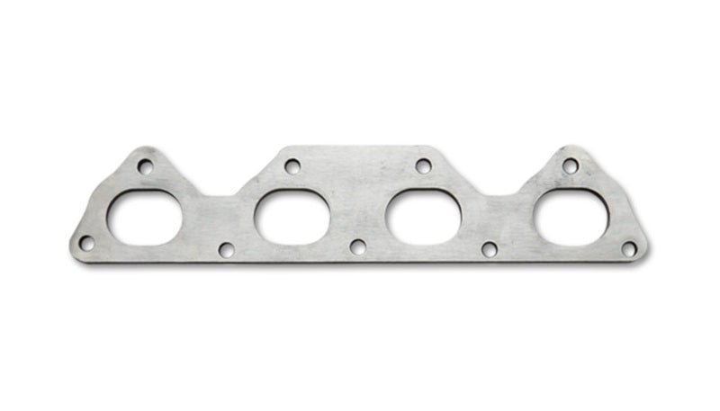Vibrant Mild Steel Exhaust Manifold Flange for Honda/Acura B-Series motor 1/2in Thick - GTR Auto