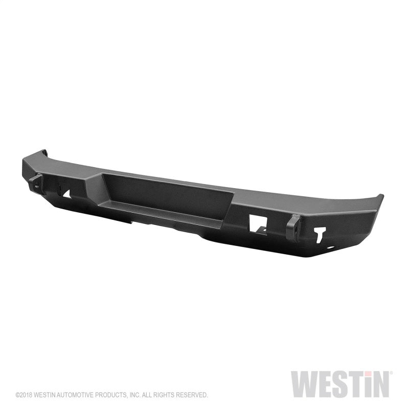 Westin 18-19 Jeep Wrangler JL WJ2 Rear Bumper - Textured Black - GTR Auto