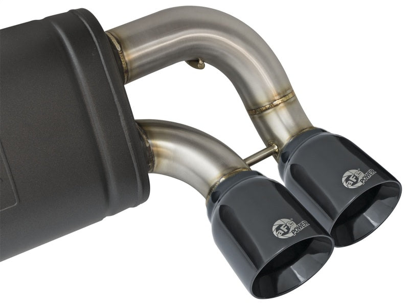 aFe MACHForce XP 3in - 2 1/2in Axle Back 304SS Exhaust w/ Black Tips 16-17 BMW M2 (f87) - GTR Auto