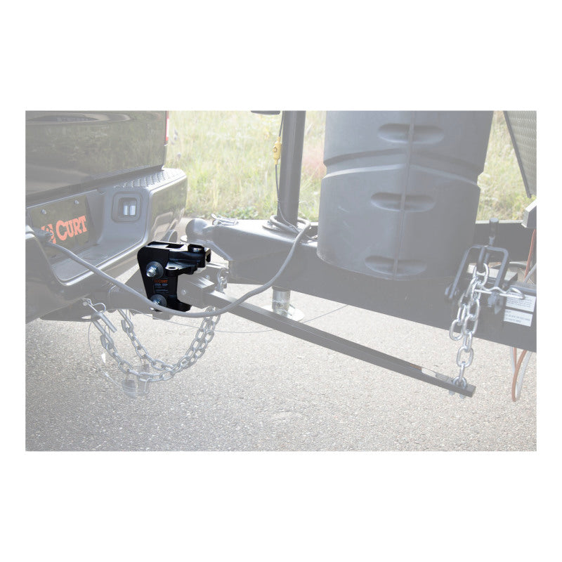 Curt Short Trunnion Bar Weight Distribution Hitch (8000-10000lbs 28-3/8in Bars)
