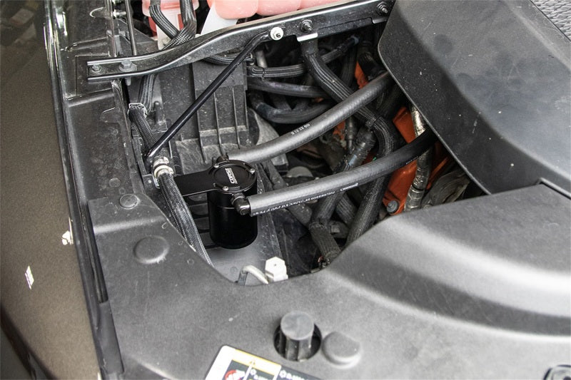 Corsa 2021-2024 Dodge Ram TRX Crew Cab Aluminum Oil Catch Can w/Mounting Bracket - GTR Auto