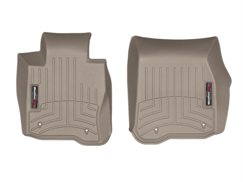 WeatherTech 14+ BMW 4-Series Front FloorLiner - Tan - GTR Auto