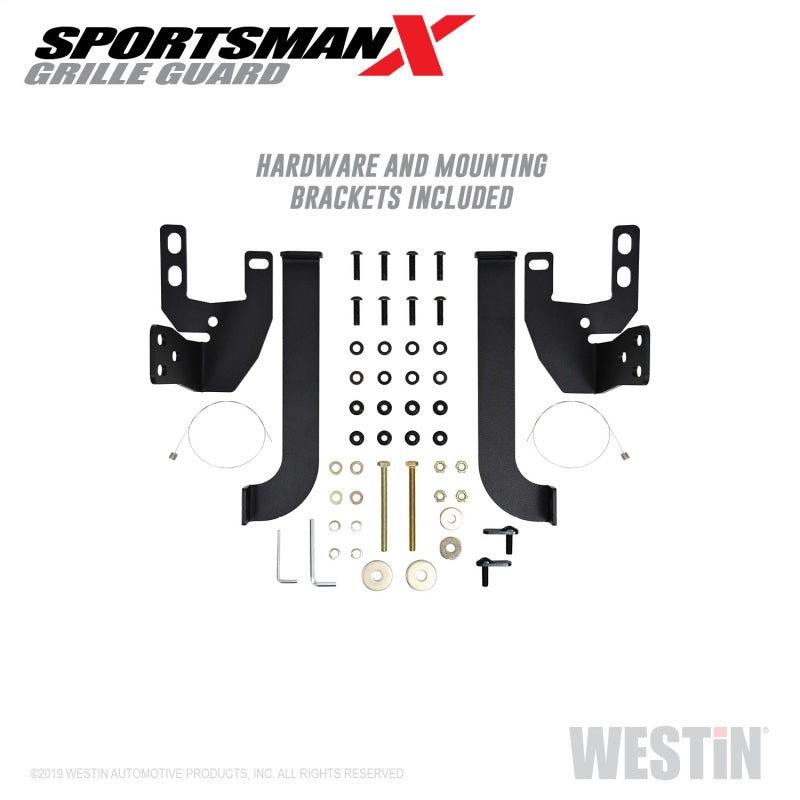 Westin 16-21 Toyota Tacoma Sportsman X Grille Guard - Tex. Blk - GTR Auto