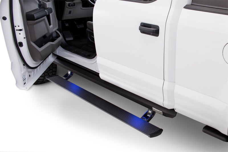AMP Research 2015-2018 Ford F-150 SuperCrew PowerStep XL - Black - GTR Auto