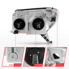Load image into Gallery viewer, ANZO 2003-2005 Toyota 4Runner Crystal Headlights Black - GTR Auto