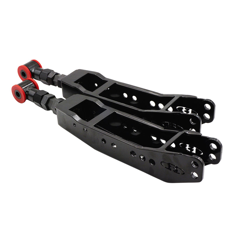 BLOX Racing Rear Lower Control Arms - Black (2013+ Subaru BRZ/Toyota 86 / 2008-2023 Subaru WRX/STI) - GTR Auto