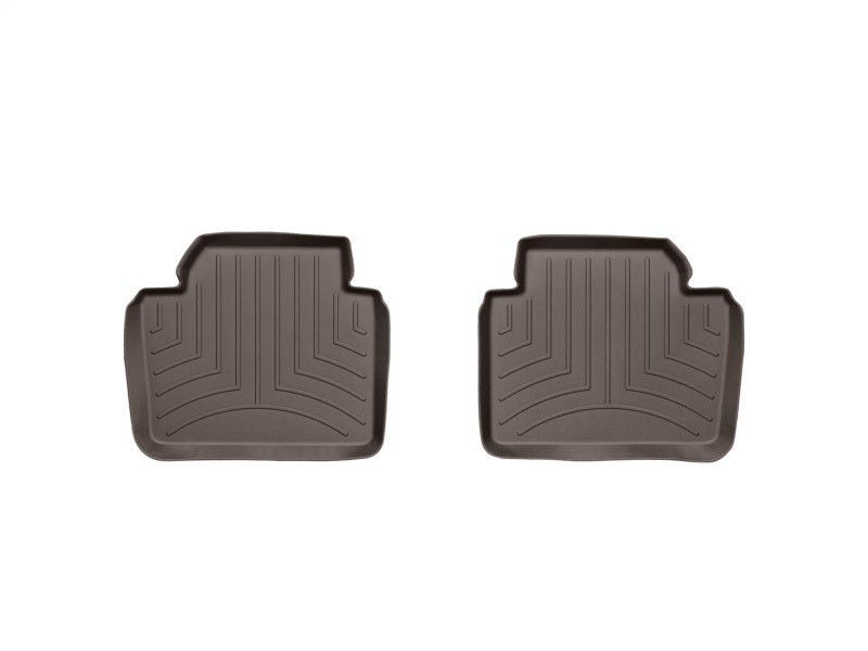 WeatherTech 2012+ BMW 3-Series Rear FloorLiner - Cocoa - GTR Auto