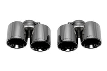 Load image into Gallery viewer, SOUL 05-08 Porsche 997.1 Carrera Bolt On Exhaust Tips - Black Chrome