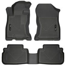 Load image into Gallery viewer, Husky Liners 2019 Subaru Forester Weatherbeater Black Front &amp; 2nd Seat Floor Liners 95891