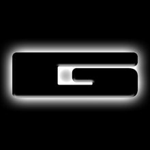 Load image into Gallery viewer, ORACLE Lighting Universal Illuminated LED Letter Badges - Matte Blk Surface Finish - G