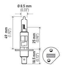Load image into Gallery viewer, Hella Bulb H1 12V 55W P14.5s T2.5 - GTR Auto