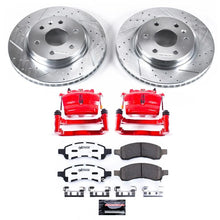Load image into Gallery viewer, Power Stop 07-10 Saturn Outlook Front Z36 Truck &amp; Tow Kit w/Cals KC4657-36